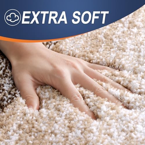 OLANLY Bathroom Runner Rug 47x24, Extra Soft Absorbent Microfiber Bath Rugs - Image 3