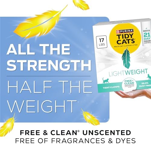 Purina Tidy Cats Low Dust Clumping Cat Litter, LightWeight Free & Clean - Image 4