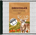 Plastic Mesh Fence Deer Fencing 4x75ft, Reinforced Edges, 55gsm Heavy Duty by Unknown
