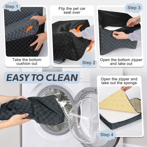 JOEJOY Dog Car Seat for Medium/Large Dogs - Image 7