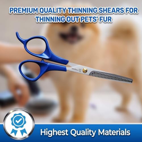 PET MAGASIN Professional Dog Grooming Scissors Set - Image 4
