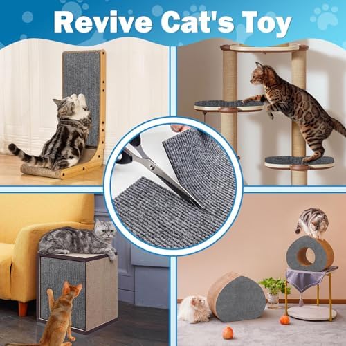 ENONCI 78.7x15.8 Cat Scratch Pad, Furniture Protector - Image 6