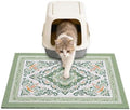 Unicorn Catcher 24"x15" Cat Litter Mat Non-Slip Washable Litter Box Mat by UnicornCatcher