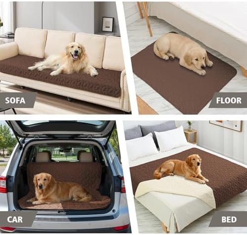 Ameritex Waterproof Pet Bed Cover Anti-Slip Dog Bed Blanket - Image 3