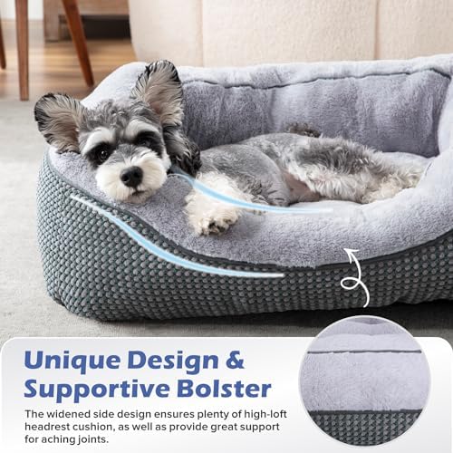 INVENHO Large Dog Beds Large Sized Dog, Washable Orthopedic Warming Soft - Image 4