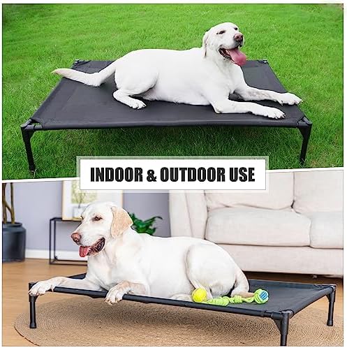 Garnpet XL Elevated Dog Bed for Large Dogs, Extra Raised Dog Cot Beds, Heavy - Image 4