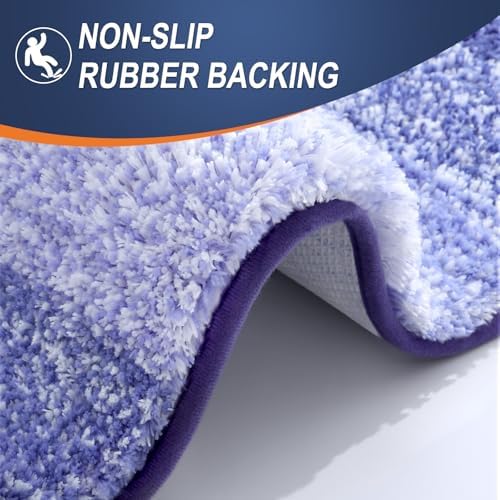 OLANLY Bathroom Rugs Mat 36x24, Extra Soft Absorbent Microfiber Bath Rugs - Image 5