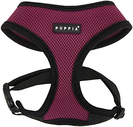 Puppia Soft Dog Harness No Choke Over-The-Head Triple Layered Breathable Mesh by PUPPIA