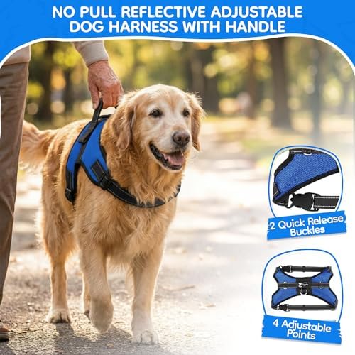 No Pull Reflective Adjustable Dog Harness - Image 2