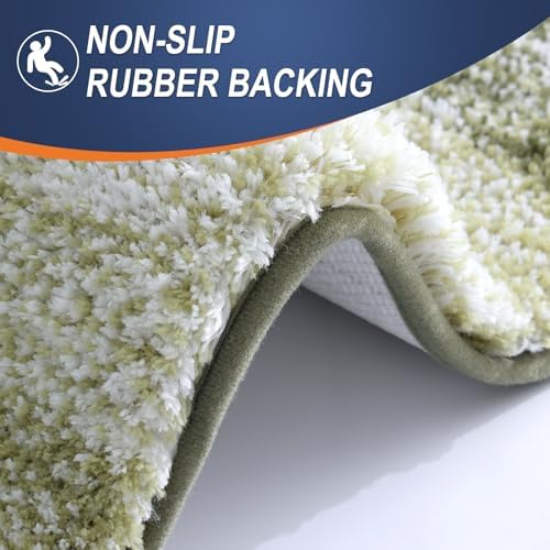OLANLY Bathroom Runner Rug 70x20, Extra Soft Absorbent Microfiber Bath Rugs - Image 5
