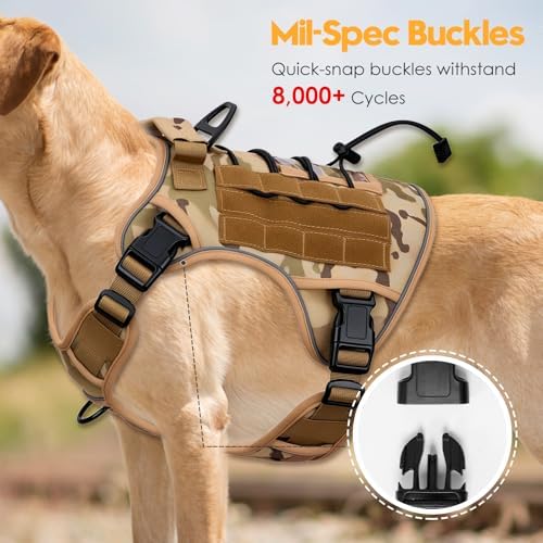 Heavy-Duty Tactical Dog Harness - Image 3
