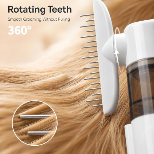 Wireless Lice Comb Electric, 2-in-1 Lice Vacuum Comb Kit - Image 4