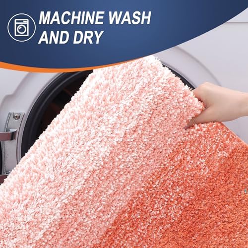 OLANLY Bathroom Runner Rug 45x27, Extra Soft Absorbent Microfiber Bath Rugs - Image 6