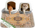 Homimp Cat Litter Mat, Litter Trapping Mat 2 Pack, Contains Mess from Box by HOMIMP
