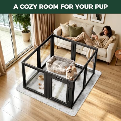 FXW AuraSpace Acrylic Dog Playpen - Image 2