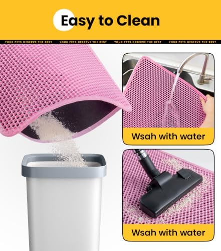 Cat Litter Mat New Size 23.6"x14.6" - Image 4