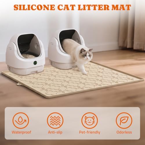 Pawtners Cat Litter Mat Extra Large 42" X 30", 2 Pack - Image 3