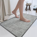 Bath Mat Non Slip, Quick Dry Bathroom Rug Under Door by QiCaiJia