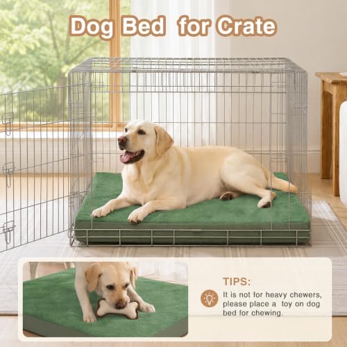 Waterproof Extra Large Dog Bed Washable Outdoor Orthopedic XL Crate Pad 42" - Image 3
