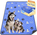 WanpeeGoo Washable Pee Pads for Dogs, Waterproof, 36 x 54 in, 2 Pack by WanpeeGoo