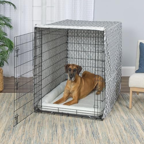 MidWest Homes for Pets Dog Crate Cover, Privacy Dog Crate Cover Fits Midwest - Image 3