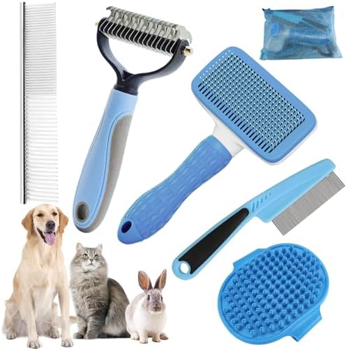 Dog Brush for Shedding by KUEIOX