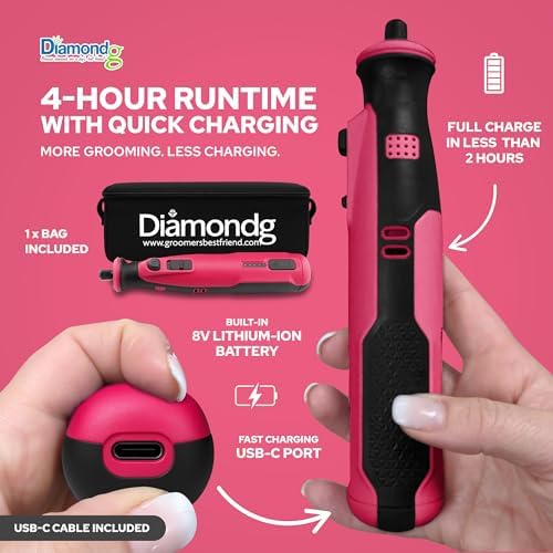 Diamondg Cordless Dog Nail Grinder - Image 2