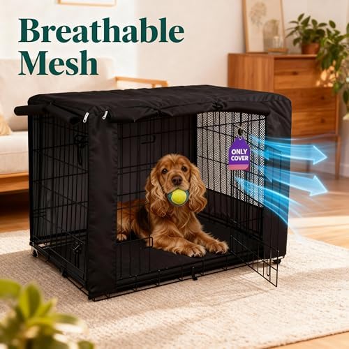 HiCaptain 30-Inch Dog Crate Cover - Image 2