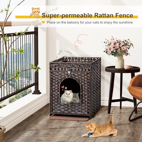 Snughome Cat Litter Box Enclosure Furniture Hidden - Image 5