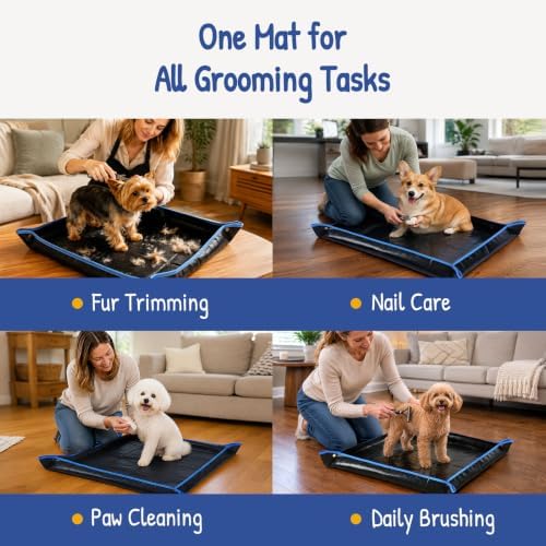Dog Grooming Mat, Mess-Free - Image 6