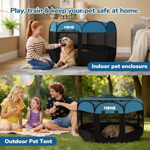 Dog Cat Small Animal Puppy Playpen Crate - Image 5
