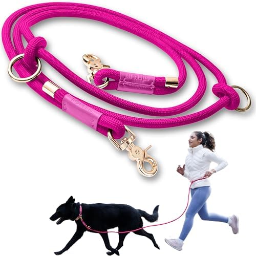 Hands Free Dog Leash, Waist Leash by SticksNBonesco
