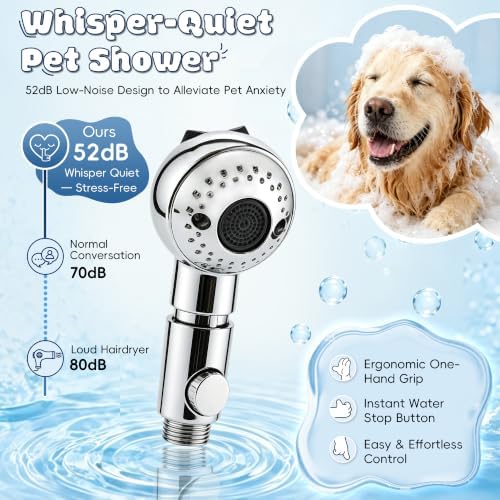 Dog Shower Attachment: Pet Bath Hose Kit - Image 2