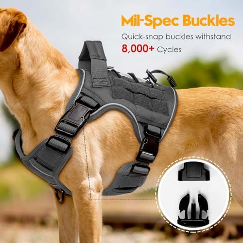 Heavy-Duty Tactical Dog Harness - Image 3