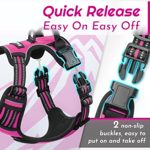 Eagloo Dog Harness for Small Dogs, No Pull Pet Vest - Image 6