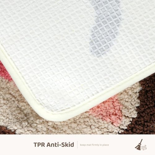 Molesun Monkey Bath Mat 20x31, Soft Absorbent Microfiber Bath Rugs - Image 7