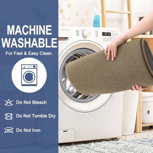 OLANLY Memory Foam Bathroom Runner Rugs 40x24, Absorbent Long Bath Mat - Image 6