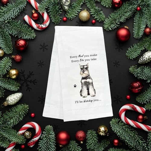 E&S Imports Schnauzer Kitchen Towels - Image 3