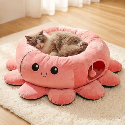 Cat Tunnel Bed with 20 Cat Toys, Kitten Toys - Image 5