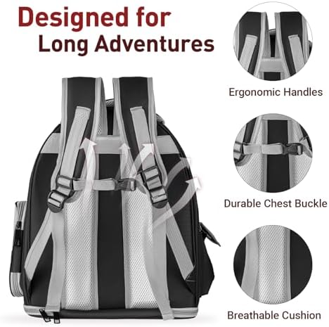Cat Backpack Carrier Clear Bubble Window - Image 4