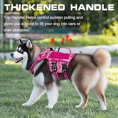 Dog Harness for Large Dogs, No Pull Tactical Vest - Image 2