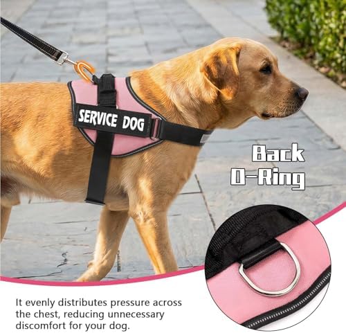 MUMUPET Service Dog Harness, No Pull & Reflective Pet Vest - Image 4