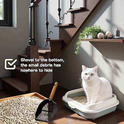 Chinshwehaw Premium Stainless Steel Cat Litter Scoop-Triple Guard - Image 6