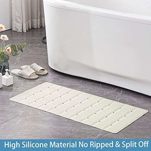 Webos Foldable Silicone Bathtub Mat: Jumbo Size Heavy Duty Safety Bath Mat - Image 6