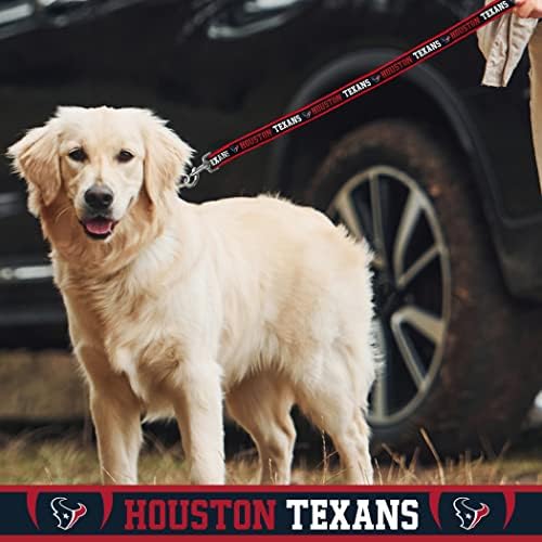 NFL PET Leash Houston Texans Dog Leash, Large Football Team Leash - Image 3