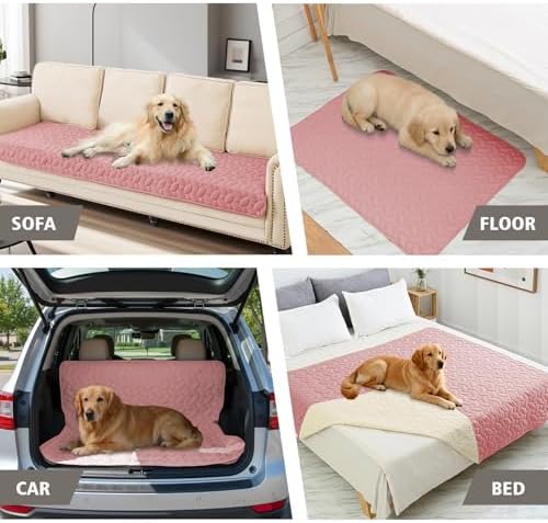 Ameritex Waterproof Pet Bed Cover Anti-Slip Dog Bed Blanket - Image 3
