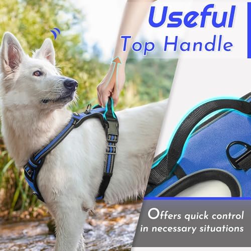 Eagloo Dog Harness for Large Dogs, No Pull Pet Vest - Image 4