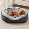 Washable Dog Bed for Small Cat Dogs, Warm Calming Anti-Slip by SIWAMARY