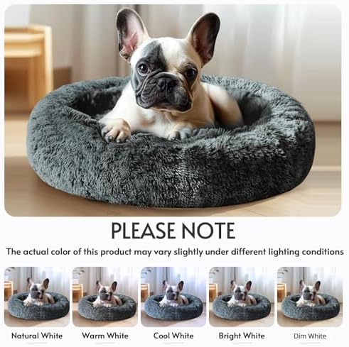 JOLLYVOGUE Calming Dog Bed for Small Dogs - Image 7