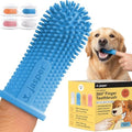 Jasper Dog Toothbrush, 360° Finger Toothbrush by OralWellnessforPets